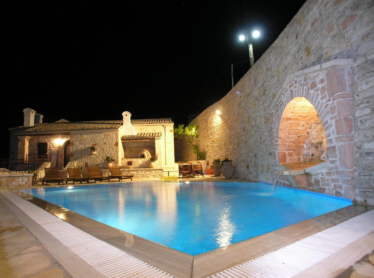 Traditional Stone Villa Olympia Viggla Екстериор снимка